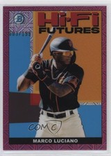 2022 Bowman Hi-Fi Futures Mega Box Pink Mojo Refractor 3/199 Marco Luciano et6
