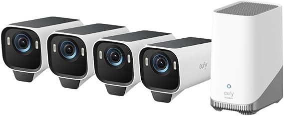 eufyCam S3 Pro 4 KameraSet 4K INHALT SEHR GUT OVP LEICHTE LAGERUNGSSPUREN