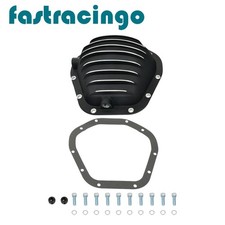 For Dana 60 70 Black Aluminum 9.75 Rear Differential Cover 10-bolt Wgasket For Dana 60 70 Black Aluminum 9.75 Rear Differential Cover 10-bolt Wgasket