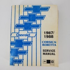 19871988 Chevrolet Corsica Beretta Factory Service Repair Manual St-374-88 Gm
