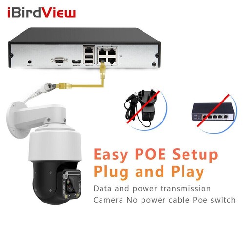 iBirdView 8MP 4K Full color 300x Zoom High Speed Dome PTZ Camera 30fps frames - Picture 8 of 15