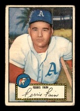 1952 Topps #21 Ferris Fain   GOOD X2806748
