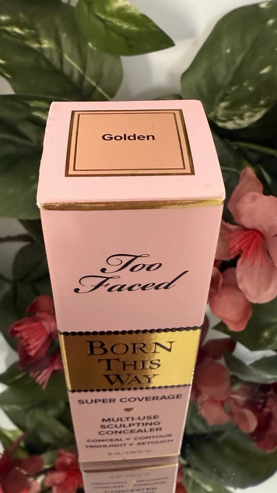 Too Faced Born This Way Super Coverage  Longwear Concealer Golden AUTHENTIC - Image 3 of 4