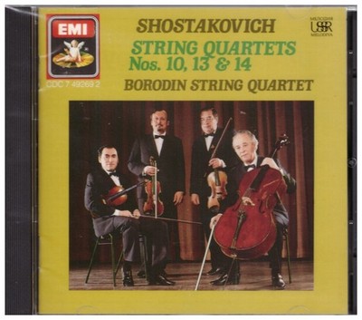 Schostakowitsch - Quartette Nr. 10 · 13 & 3 / Borodin Streichquartett - CD