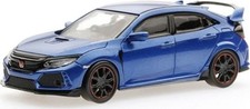 Maisto Honda Civic Type R 2015 Pull-Back Blue 4.5 in Length #16915B - BRAND NEW