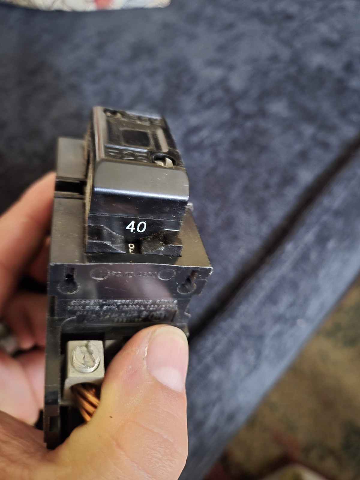 Pushmatic P240 Circuit Breaker 40-Amp 2-Pole 120/240v. Pre-Owned Lot Of 6