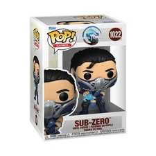 Funko Pop! Games: MK1 - Sub-Zero - Sub Zero - Mortal Kombat Game Franchise - Col