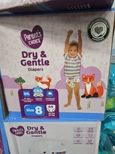 Parent's Choice Dry Gentle Diapers Size 8, 64 Count Select for More Options