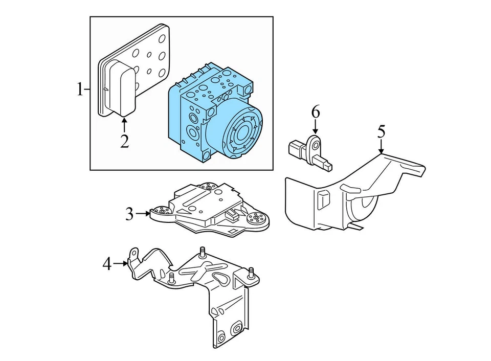 AUDI S3 2017-2018 - BOMBA ABS / módulo 8V0614517C Foto 4 de 4