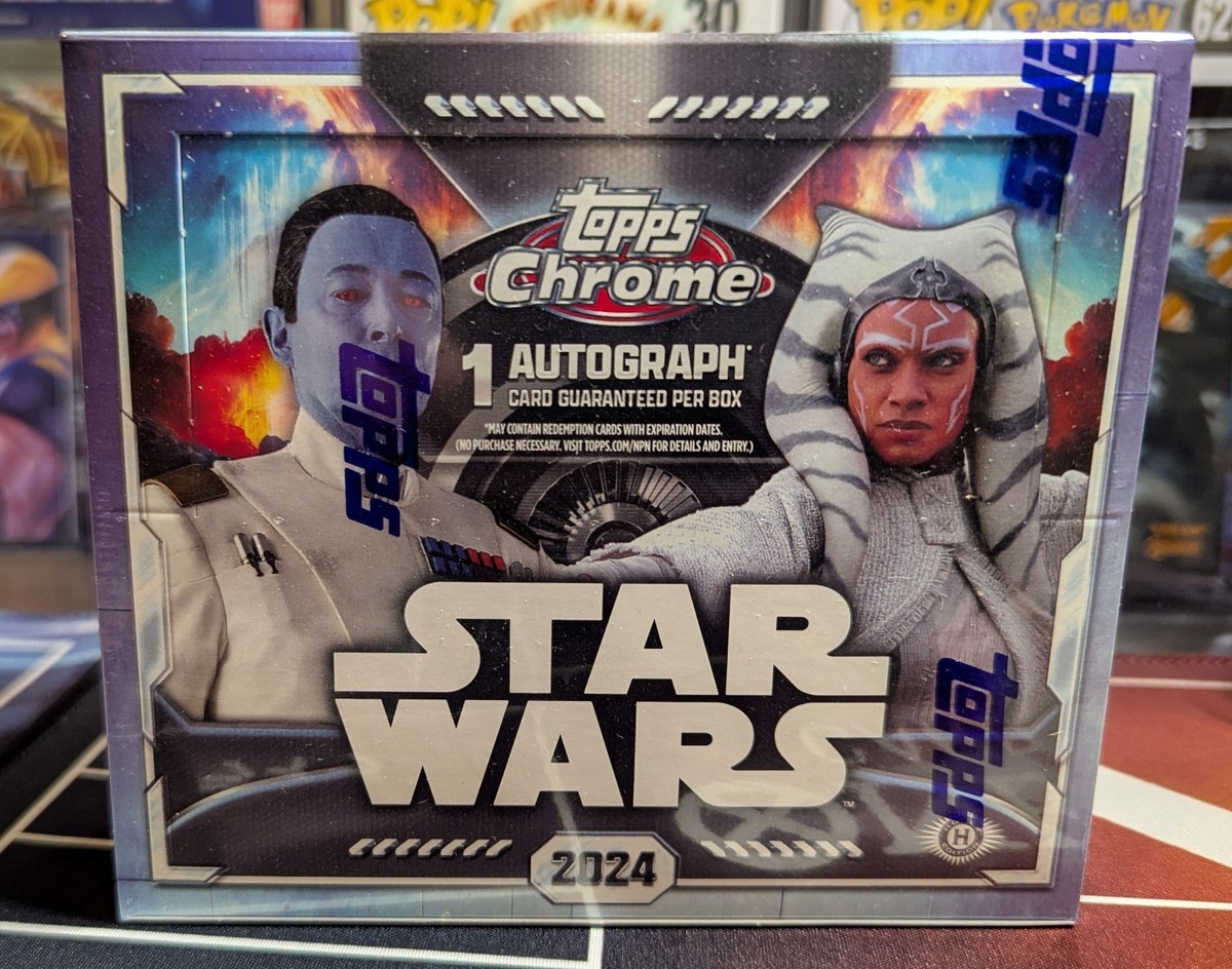 2024 TOPPS STARWARS CHROME HOBBY 未開封BOX