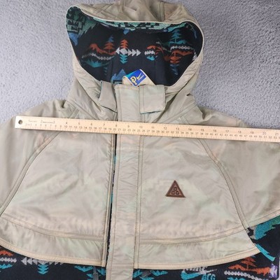 Vintage Nike ACG Pendleton Jacket Medium Aztec Hoodie Blanket