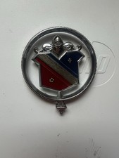 Buick Chrome Silver Red And Blue Shield Hood Ornament 70s 80s P