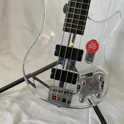 Custom Bass Guitar Bone Nut Acrylic Mini Switch Chrome Stocked In US Warehouse