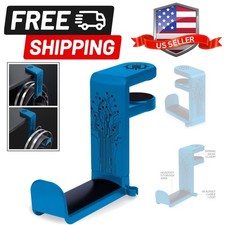 PC Gaming Headphone Holder - Desk Headphone Hanger Esports Headset Holder wit...