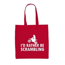 I'D Rather Be Scrambling - Leinen Tragetasche - Walk Hike Climb Climber Walker