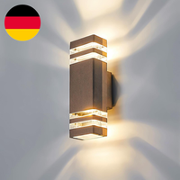LED Wandleuchte Wandlampe Aussen - IP65 AußEnlampe Aussenlampe Wand, GU10 Up Dow