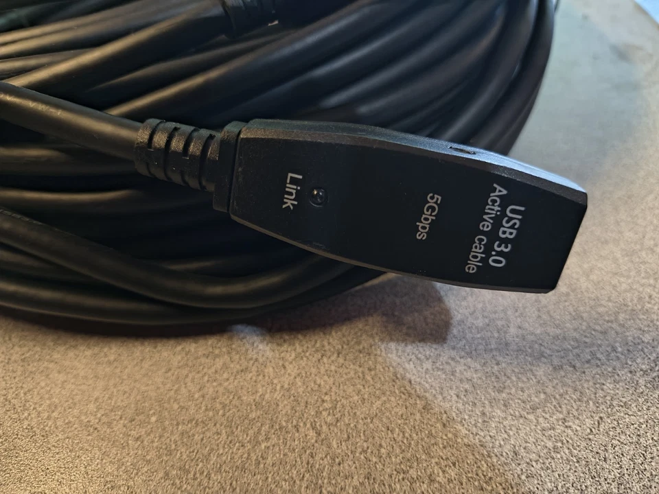 USB 3.0 Active Extension Cable 100ft A-Male to A-Female - Image 2 of 4