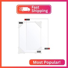 Enoin 2pcs 12 x 16 Inch Clear Acrylic/Plexiglass Sheet 0.118" 1/8 Inch Thick, Pl