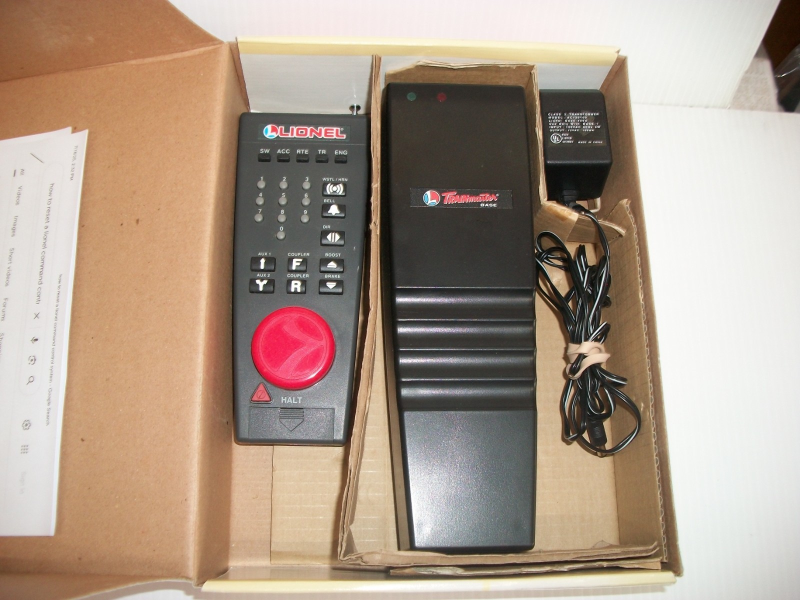 Click here to see eBay Auction