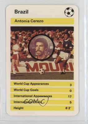 1978 Dubreq Top Trumps World Cup '78 Antonio Cerezo 0q3