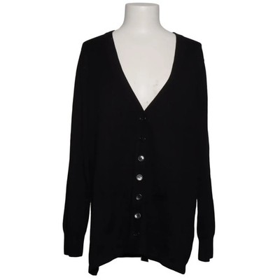 J'aime la Vie, Strickjacke, Damen, Größe: 48/50, Schwarz, Acryl/Baumwolle #MF7