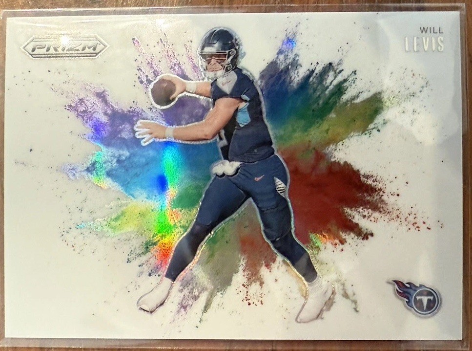 2024 Prizm Football Will Levis Color Blast!!! Case Hit! SSP! Tennessee Titans!!!