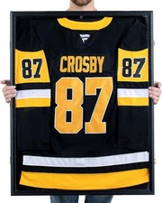 Hockey Jersey Display Frame: 28X36 in Large Memorabilia Case Shadow Box with Loc