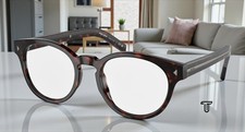 PRADA PR A14V 17N1O1 Radica Tortoise Demo Lens 52 mm Men's Eyeglasses