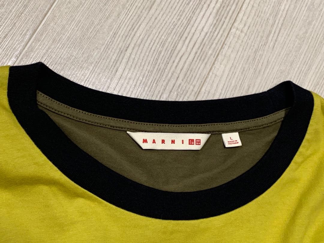 Uniqlo Marni T-shirt Casual Cotton Short Sleeve Men Women thumbnail 4