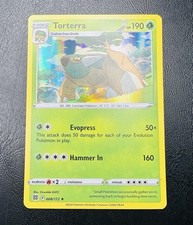 Pokémon TCG Single Card Torterra Tinsel Holo Rare 008/172 Brilliant Stars 2022