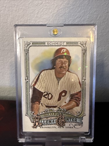 MINT 2025 Topps Allen & Ginter - Mike Schmidt #40 Silver Portrait - Afbeelding 1 van 2