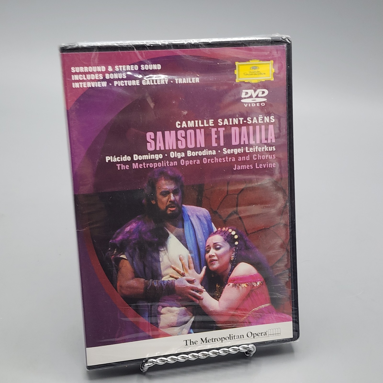 Samson et Dalila (DVD, 2004) Placido Domingo THE METROPOLITAN OPERA - SEALED NEW
