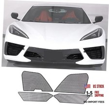 Front Intake Grill Guards Mesh Fit for Chevrolet Corvette C8 2020-2026,