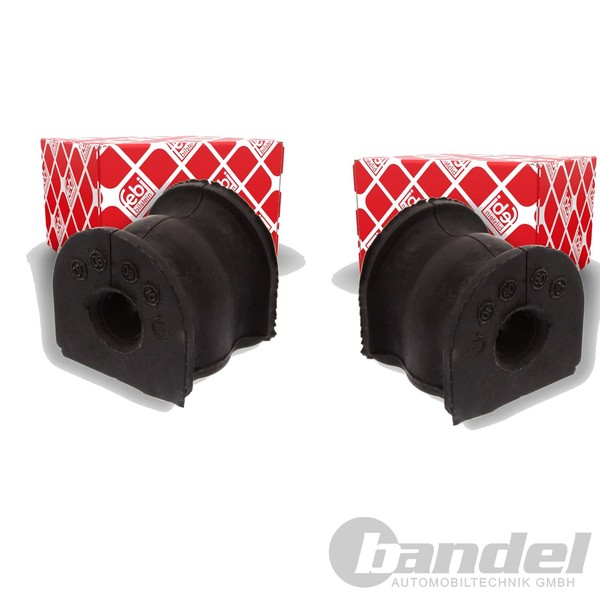2X febi 12Mm Stabilager Hinten Passend FüR Honda Civic Links+Rechts-image