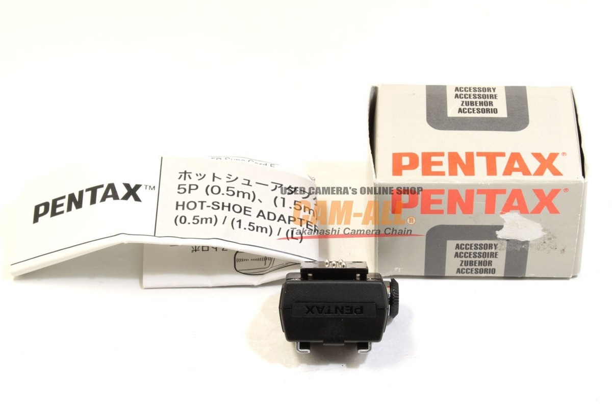 Pentax Hot Shoe Adapter F **Near Mint** Condition | eBay