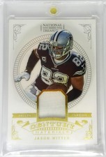 2012 National Treasures #72 Jason Witten 7/25 GAME USED Century Material Prime