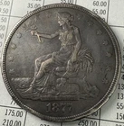 1877 T$1 Trade Dollar VF+ Low XF/Details US 90% Silver Type Coin Better Date
