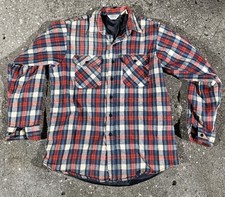 Vintage 70s Five Brother Cotton Flannel Size Large Made In USA