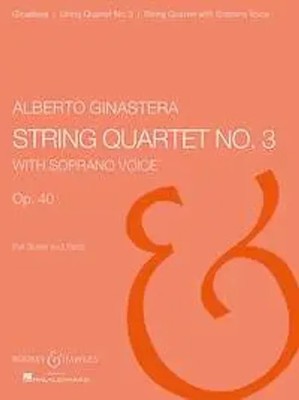 String Quartet 3 op. 40 | Alberto Ginastera | Partitur + Stimmen