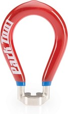 Park Tool SW-42 Four Sided Spoke Wrench for Nipples of 136 - Inch 3.45mm, Red