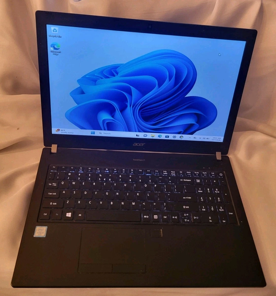 Acer TravelMate 8 GB RAM PC Laptops & Netbooks 256 GB SSD Capacity