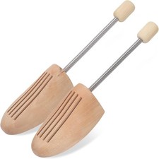 Schuhspanner Damen & Herren, Hochbelastbar Schuhspanner Holz, Edelstahlfeder ...