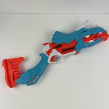 Nerf DinoSquad Tricera-Blast Dart Blaster Dinosaur Toy Gun Blue Red 2020 Hasbro