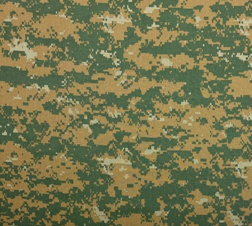 MARPAT WOODLAND NO BLACK NY/CO TWILL MARINE UNIFORM FABRIC BY THE YARD 66"W - product listing photo