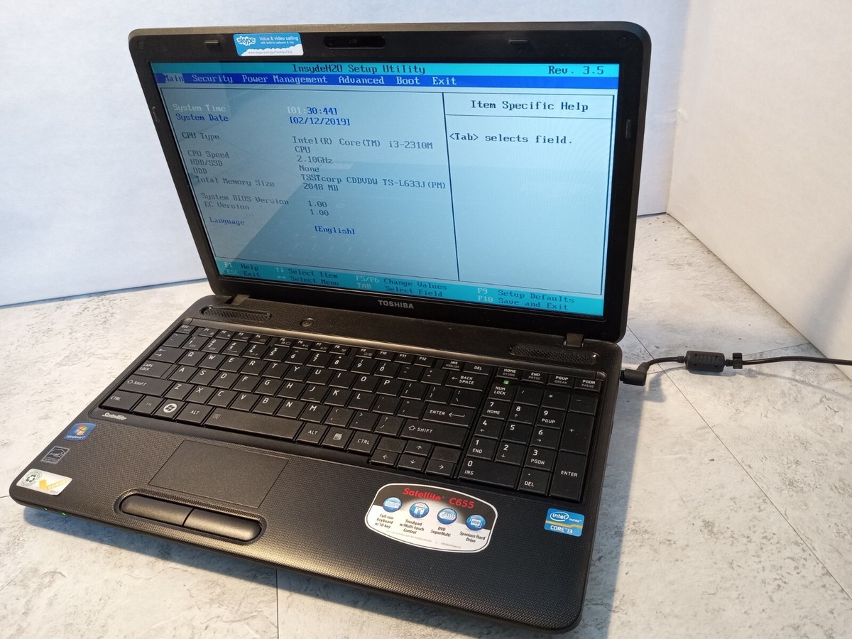 Toshiba Satellite C655-S5208 15.6 Toshiba Satellite C655-S5208 15.6