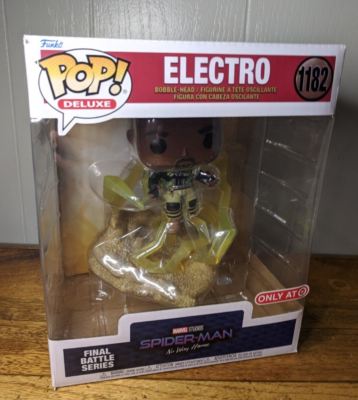 Funko Pop! Spider-Man: No Way Home Electro Final Battle Deluxe Figure