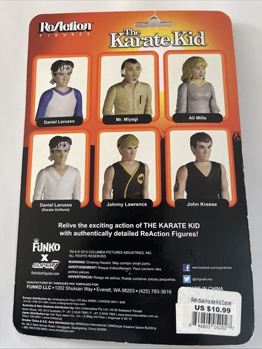 The Karate Kid Daniel Larusso 3 3/4 Modellino Funko completamente posabile - Foto 2 di 2