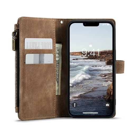 For iPhone 15 14 13 12 11 Pro Max XS XR 8 7 6 Magnetic Leather Cover Wallet Case - Picture 30 of 59