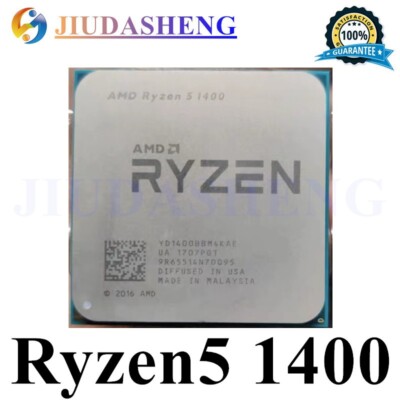 AMD Ryzen 5 1400 3.20GHz 4-Core Socket AM4 Processor CPU YD1400BBM4KAE 65W