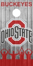 Ohio state cornhole board vinyl wraps